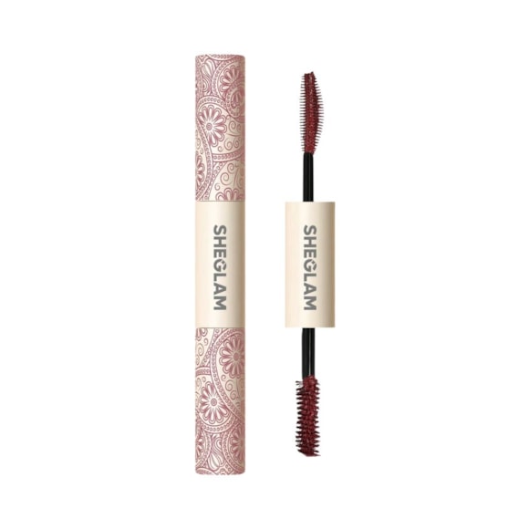 Máscara de Cílios à Prova d’Água Sheglam All In One Burgundy
