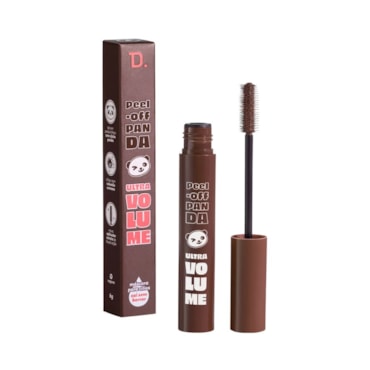 Máscara de Cílios Dailus Peel-Off Panda Ultra Volume Marrom
