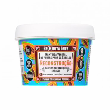 Máscara De Hidratação Be(M)Dita Ghee Reconstrução Mamão 100g