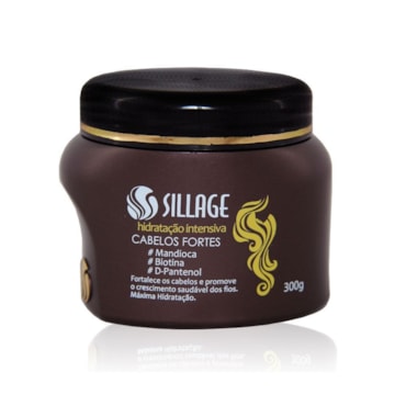 Máscara De Hidratação Sillage Cabelos Fortes 300g