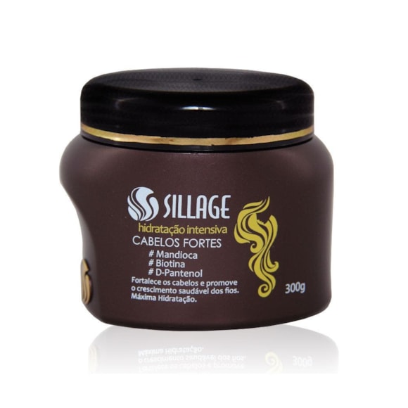 Máscara De Hidratação Sillage Cabelos Fortes 300g
