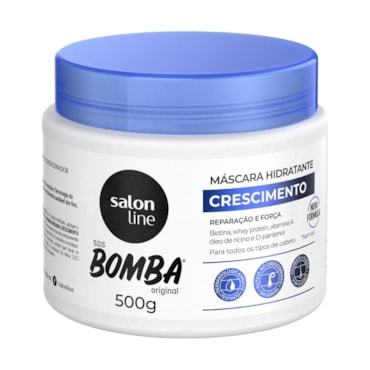 Máscara de hidratação SOS Bomba Original Salon Line 500g