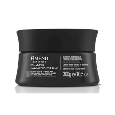 Máscara De Tratamento Amend Preto Realce Da Cor 300g