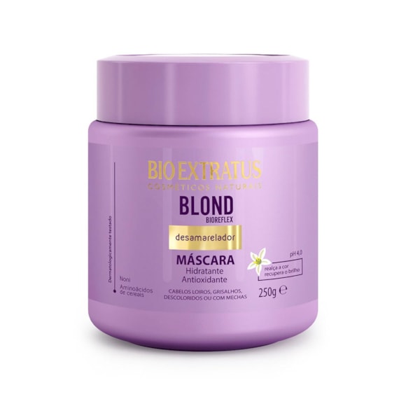 Máscara De Tratamento Bio Extratus Blond Bioreflex Desamarela 250g