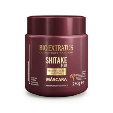 Máscara De Tratamento Bio Extratus Elixir De Shitake Plus 250g