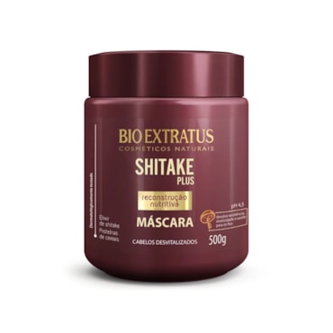 Máscara De Tratamento Bio Extratus Elixir De Shitake Plus 500g