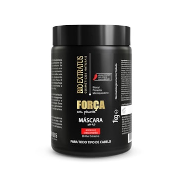 Máscara De Tratamento Bio Extratus Força Pimenta 1Kg