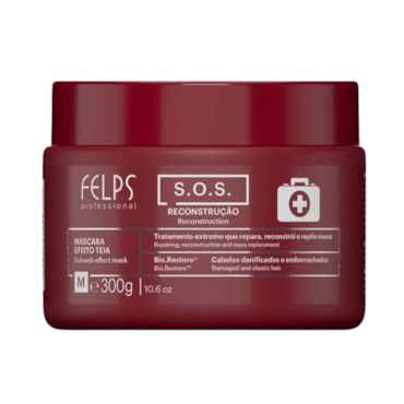 Máscara de Tratamento Capilar Felps Antiemborrachamento 300g