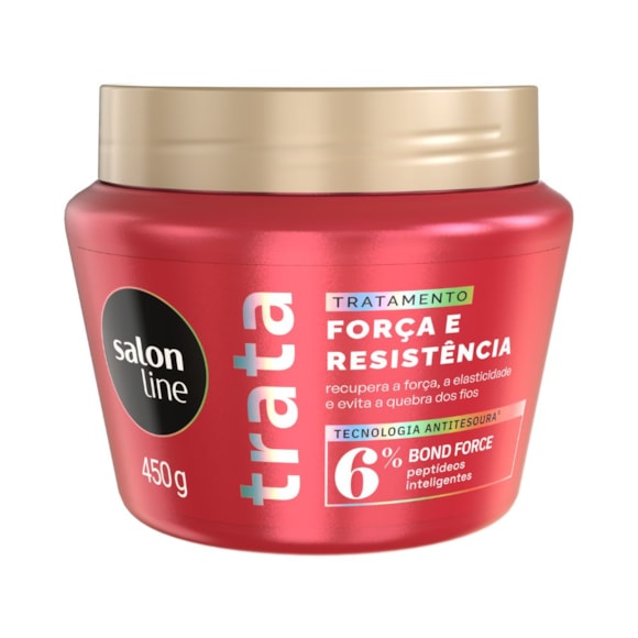 Máscara de Tratamento Capilar Salon Line Condicionante Força e Resistência 450g