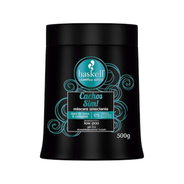 Máscara De Tratamento Haskell Cachos Sim 500g