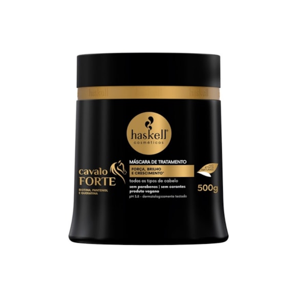 Máscara De Tratamento Haskell Cavalo Forte 500g