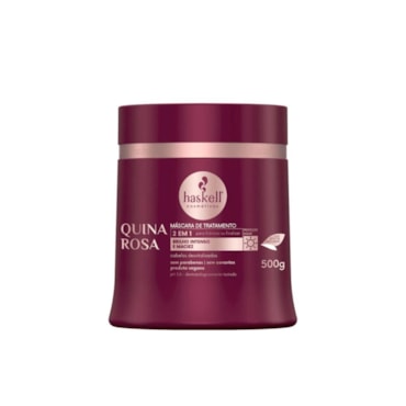 Máscara De Tratamento Haskell Quina Rosa 500g