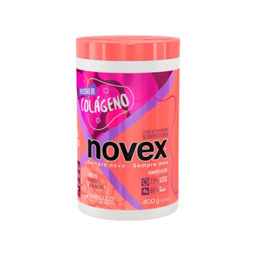 Máscara De Tratamento Novex Colágeno 400g