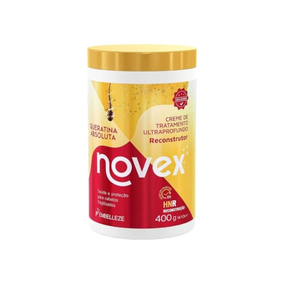 Máscara De Tratamento Novex Queratina 400g