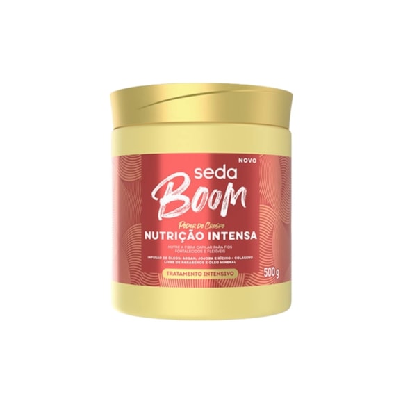 Máscara de Tratamento Seda Boom Nutrição Intensa 500g