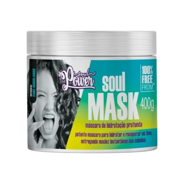 Máscara De Tratamento Soul Power De Hidratação Profunda Soul Mask 400g