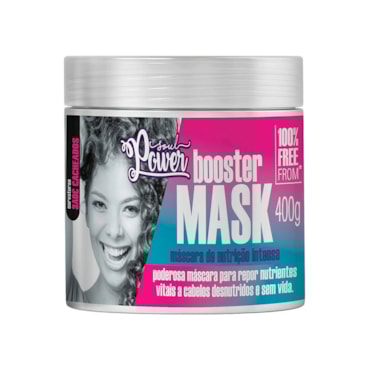 Máscara De Tratamento Soul Power Nutrição Intensa Booster Mask 400g