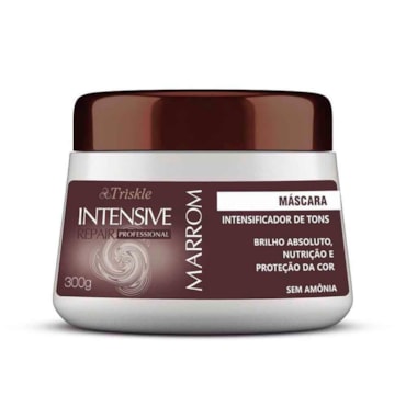 Máscara De Tratamento Triskle Intensive Repair Marrom 300g