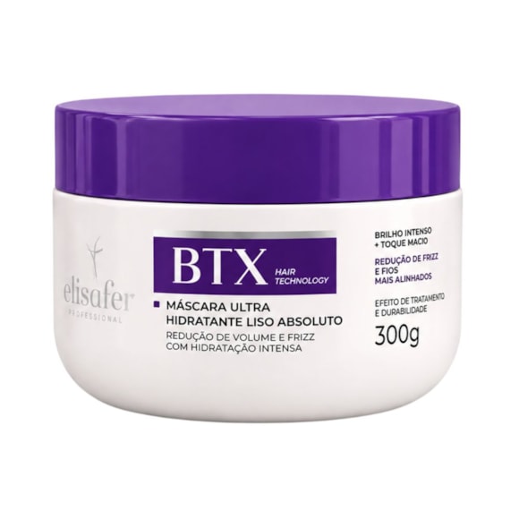 Máscara Elisafer Botox Liso Absoluto 300g