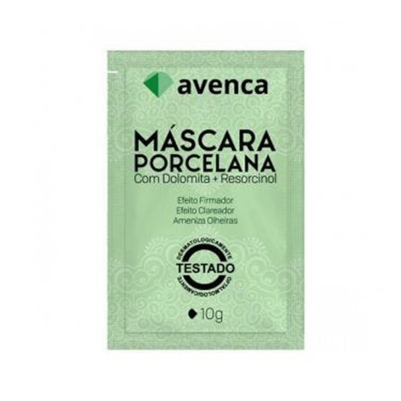 Máscara Facial Avenca Porcelana 8g