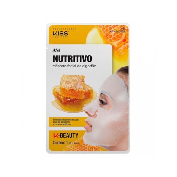 Máscara Facial Kiss Nutritiva Mel
