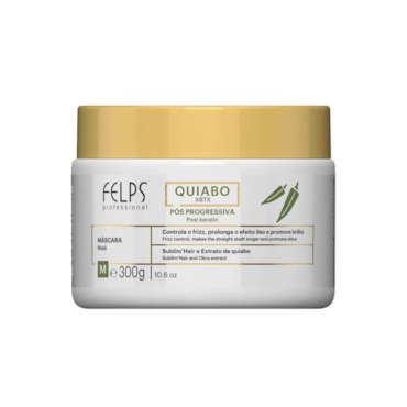 Máscara Hidratante Capilar Felps Quiabo Pós Progressiva 300g