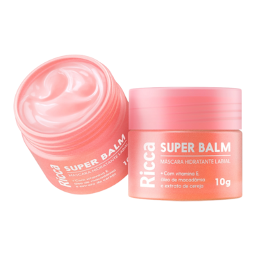Máscara Hidratante Labial Ricca Super Balm