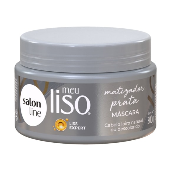 Máscara Meu Liso Matizador Prata Salon Line 300g