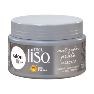 Máscara Meu Liso Matizador Prata Salon Line 300g