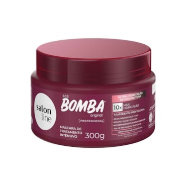 Máscara Salon Line Bomba Ultra Hidratação E Reconstrução 300g