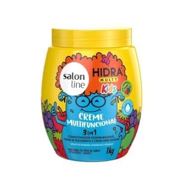 Máscara Salon Line Hidra Kids Multifuncional 3 Em 1 1kg