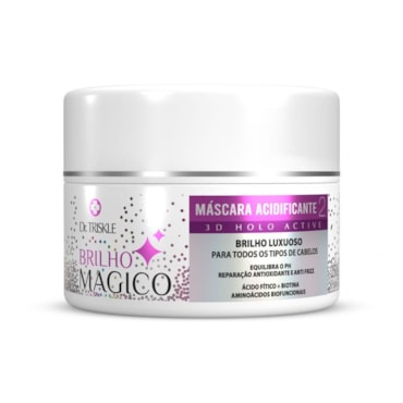Máscara Tratamento Acidificante Triskle Brilho Magico 250g