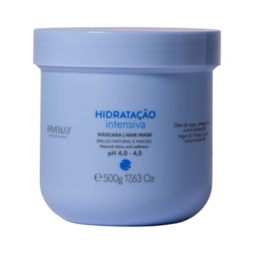 Máscara Tratamento Capilar Arvensis Hidratação Intensiva 500g