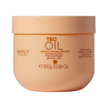 Máscara Tratamento Capilar Arvensis Tec Oil 300g