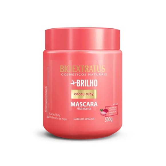 Máscara Tratamento Capilar Bio Extratus Mais Brilho 500gr