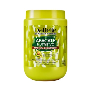 Máscara Tratamento Capilar Dabelle Abacate Nutritivo 800g