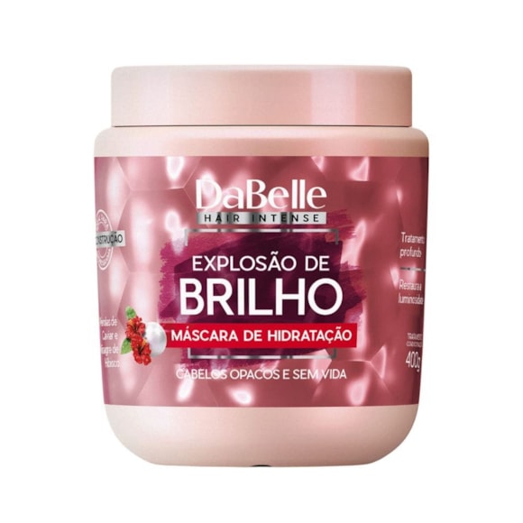 Máscara Tratamento Capilar Dabelle Explosão de Brilho 400g