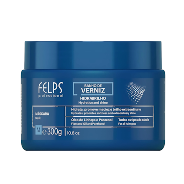 Máscara Tratamento Capilar Felps Xmix Banho De Verniz 300g