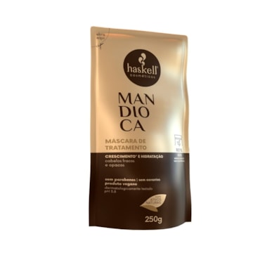 Máscara Tratamento Capilar Haskell Mandioca Refil 250gr