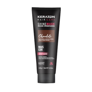 Máscara Tratamento Capilar Keraton Matizadora Shine Mask Chocolate 250g