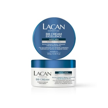 Máscara Tratamento Capilar Lacan Fortalec Bb Cream Excellele 300gr