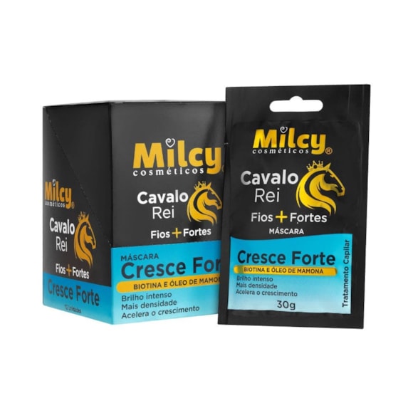 Máscara Tratamento Capilar Milcy Sachet Cresce Forte 30g (Unitário)
