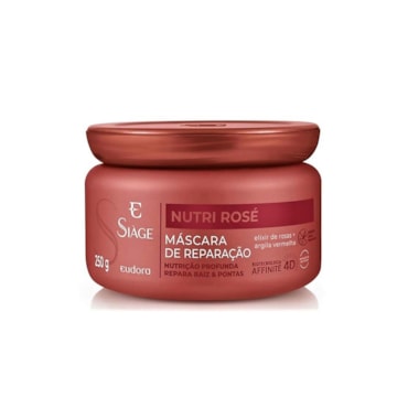 Máscara Tratamento Capilar Siage Nutri Rose 250gr