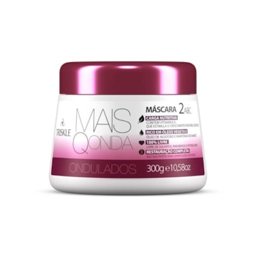 Máscara Tratamento Capilar Triskle Mais Q Onda Ondulados 300gr