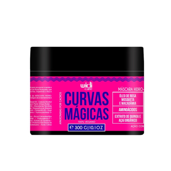 Máscara Tratamento Capilar Widi Care Curvas Mágicas 300gr