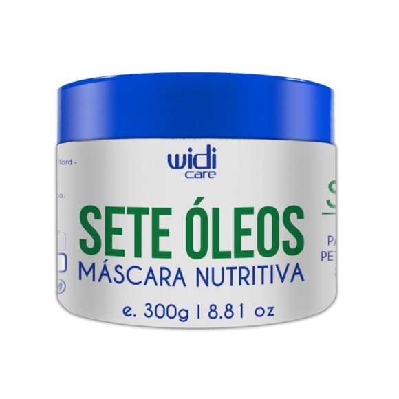 Máscara Tratamento Capilar Widi Care Sete Óleos Nutritiva 300gr