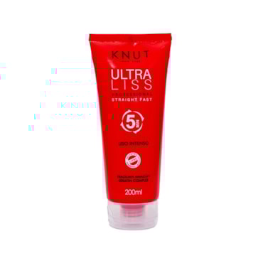 Máscara Tratamento Progressiva Chuveiro Ultra Liss Knut 200gr