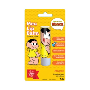 Meu Lip Balm Turma da Mônica Magali FPS15