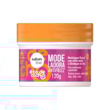 Modelador Salon Line #Todecacho Antifrizz 120gr