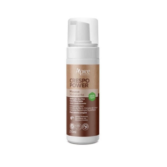 Mousse Capilar Apice Hidra Crespo Power 210ml